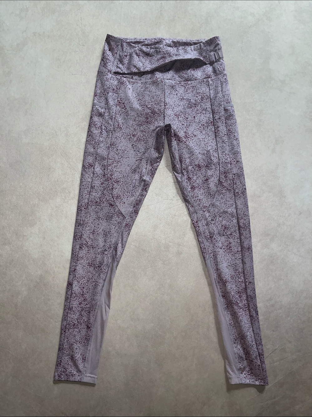 Gymshark Dusty Rose Speckled Workout Yoga Jogger Leggings